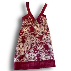 bcbgmaxazria silk mini dress